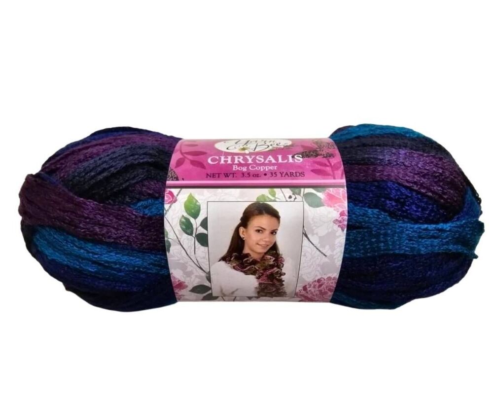Yarn Bee Chrysalis Yarn - Bog Copper 112 (3.5 oz / 35 yds)